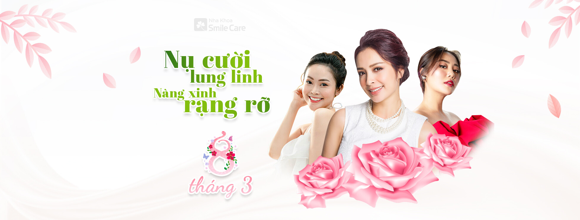 Cover image for CHĂM SÓC NỤ CƯỜI ĐẸP - NHA KHOA SMILE CARE