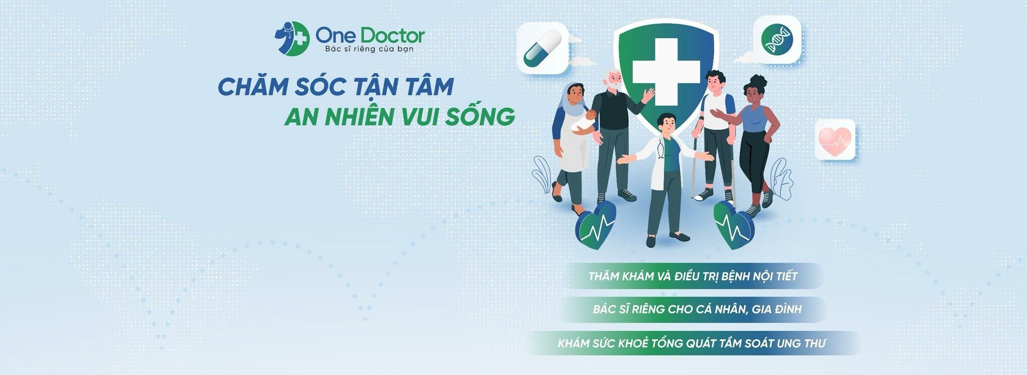 Cover image for CÔNG NGHỆ VÀ DỊCH VỤ Y TẾ ONE DOCTOR