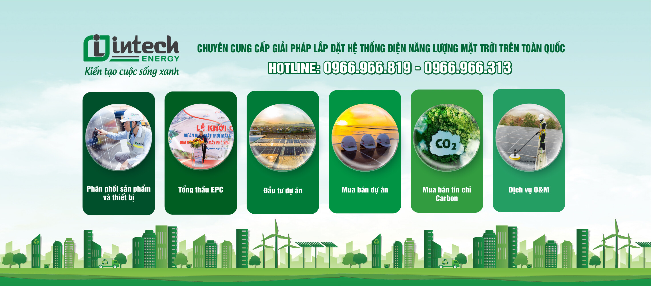 Cover image for Phát Triển Năng Lượng Xanh Intech Việt Nam
