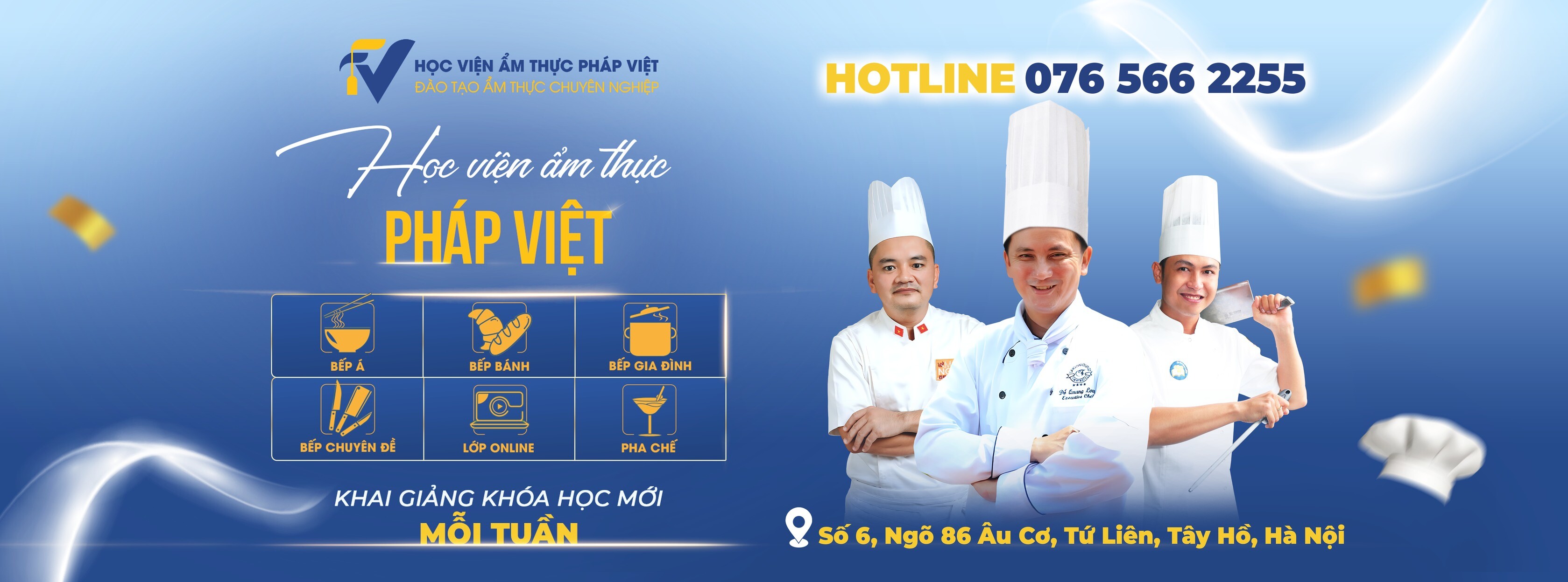 Cover image for HỌC VIỆN ẨM THỰC PHÁP VIỆT