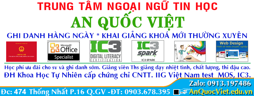 Cover image for Tin học An Quốc Việt