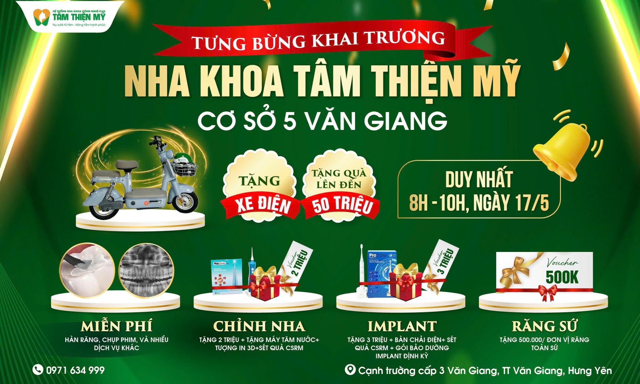 Cover image for Nha khoa Tâm Thiện Mỹ