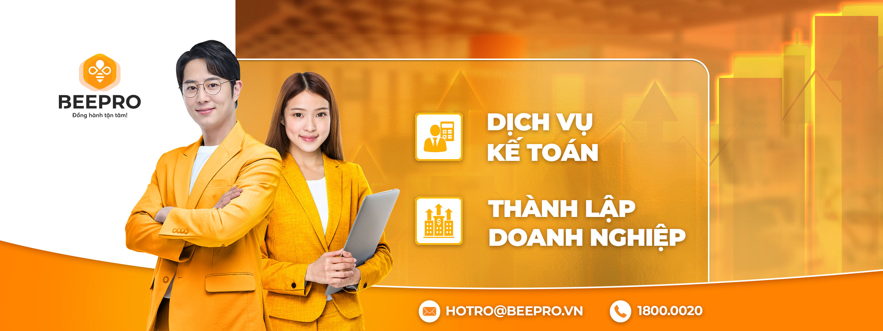 Cover image for DỊCH VỤ KẾ TOÁN QUỐC TẾ BEE PRO