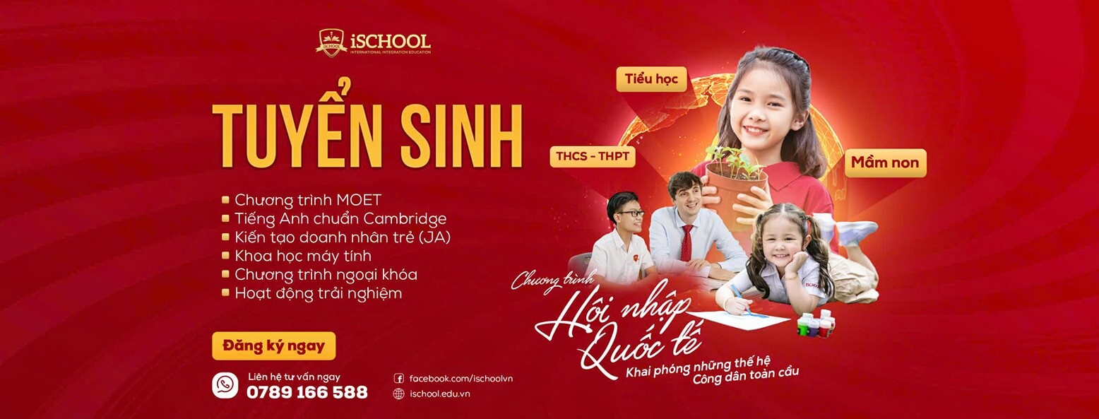 Cover image for Đầu Tư & Phát Triển Học Đường Quốc Tế - iSchool Viet Nam