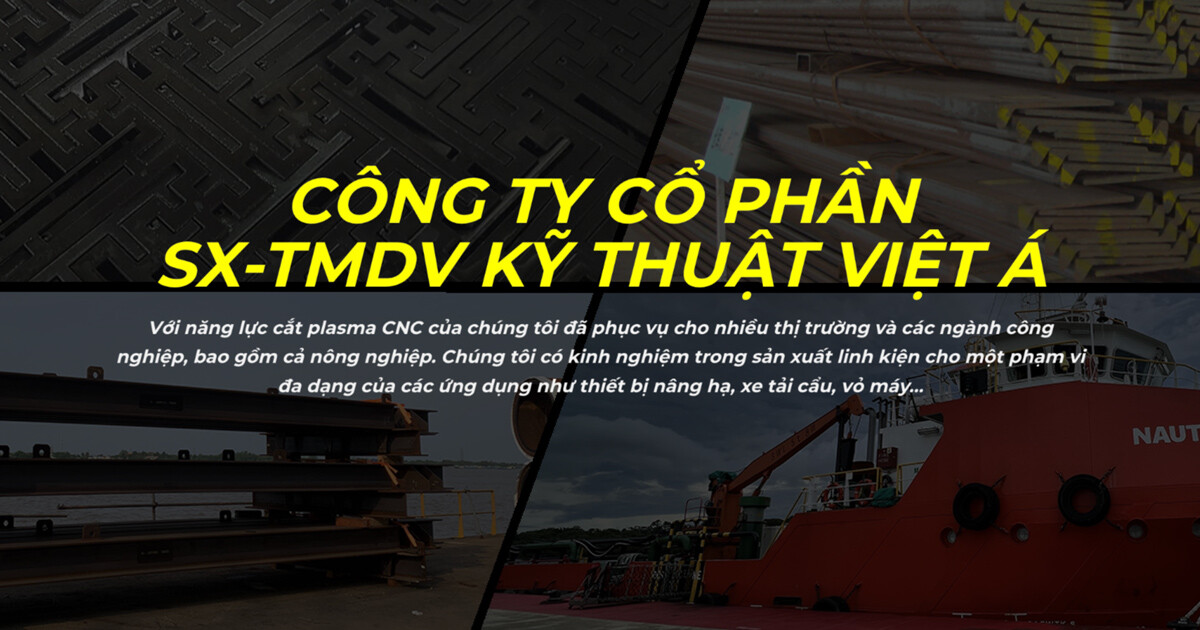 Cover image for Sản Xuất Thương Mại Dịch Vụ Kỹ Thuật Việt Á