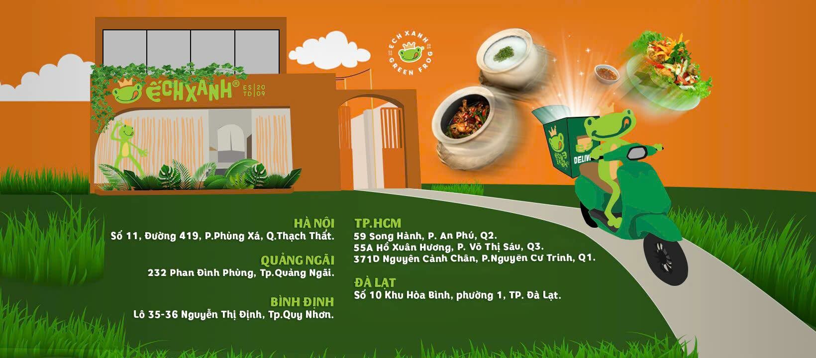 Cover image for TM DV ẾCH XANH