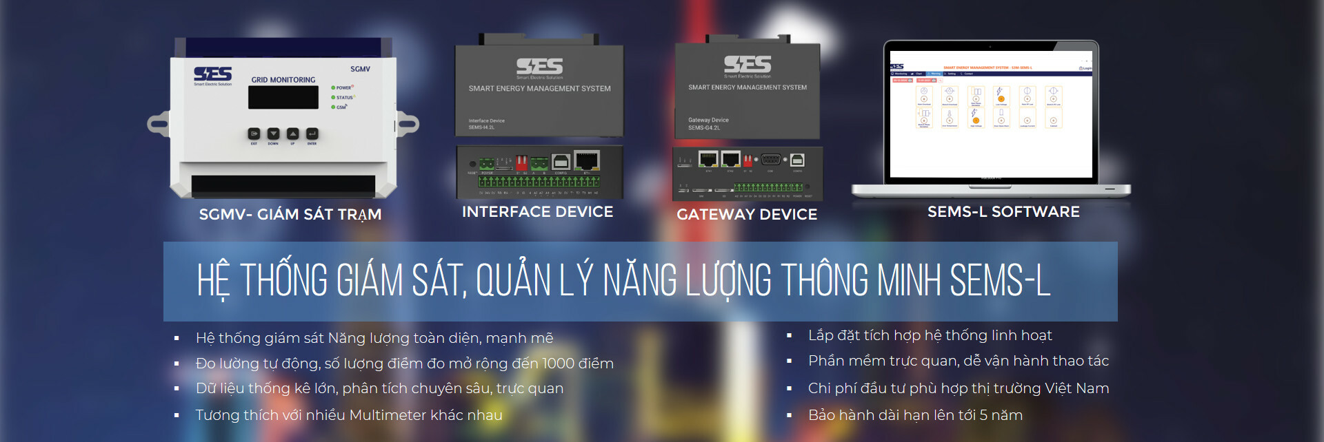 Cover image for Giải pháp lưới điện thông minh SES