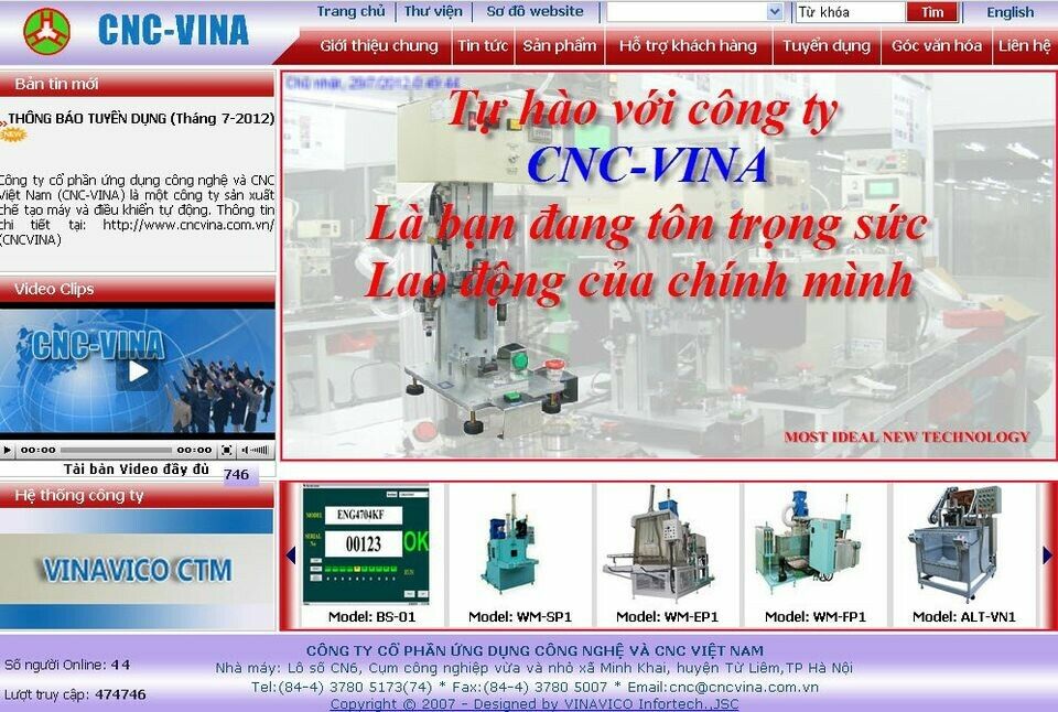 Cover image for CNC VINA