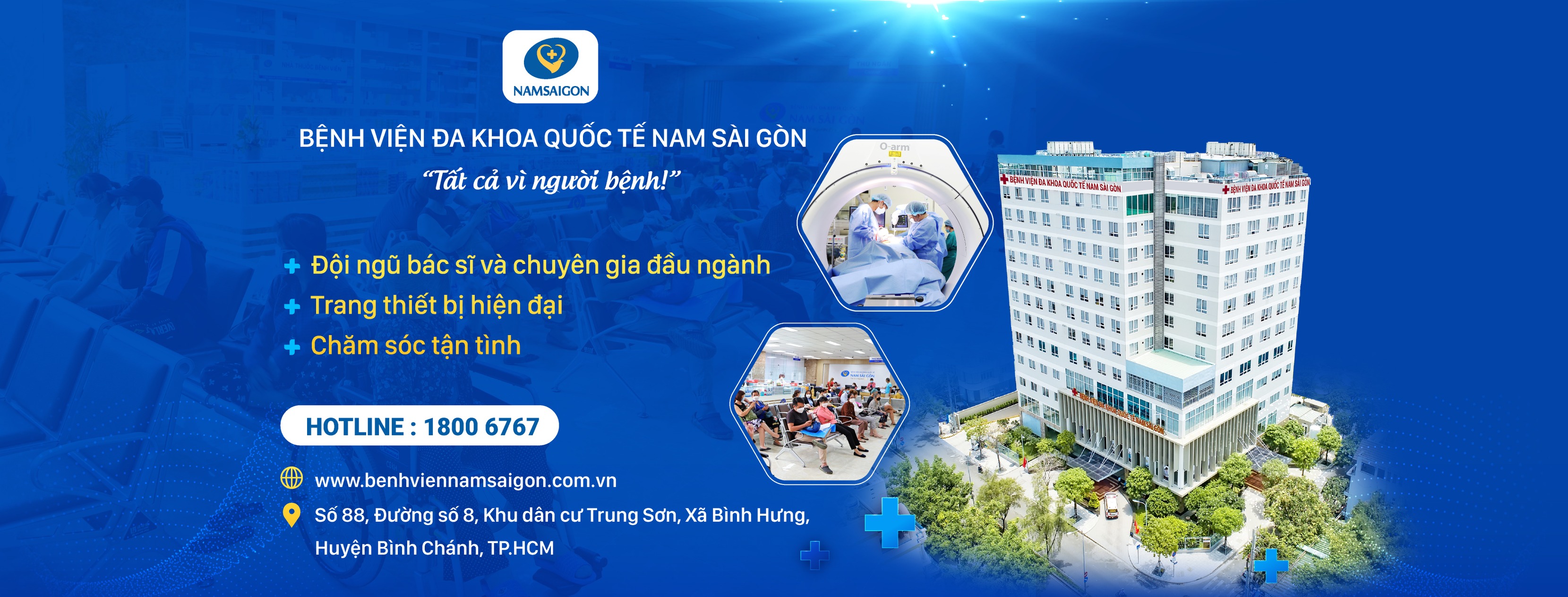 Cover image for Bệnh viện Ngoại Khoa Nam Sài Gòn