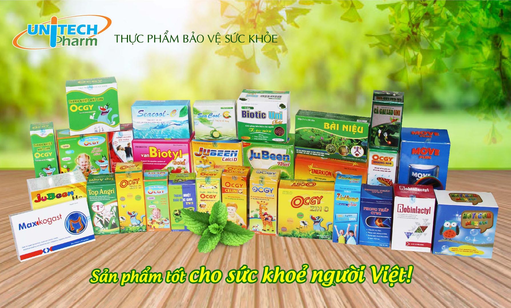 Cover image for Dược phẩm Unitechpharm Việt Nam