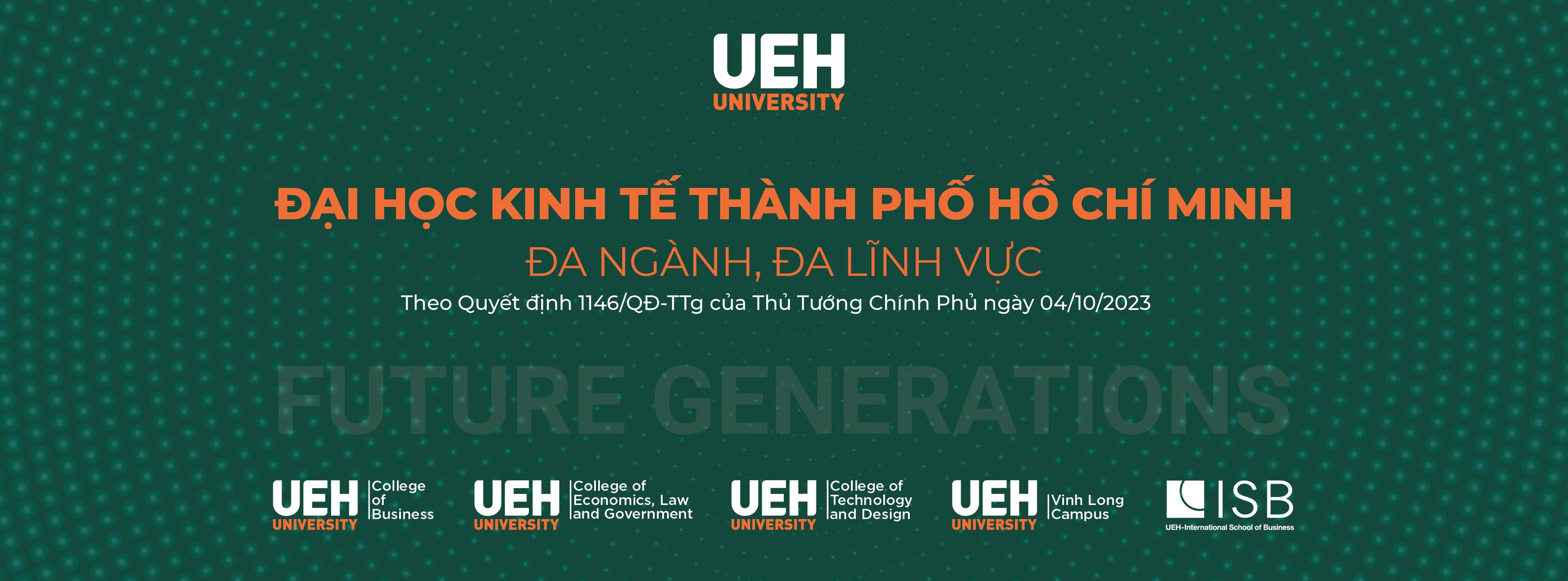 Cover image for Đại học Kinh tế TP. Hồ Chí Minh (UEH)