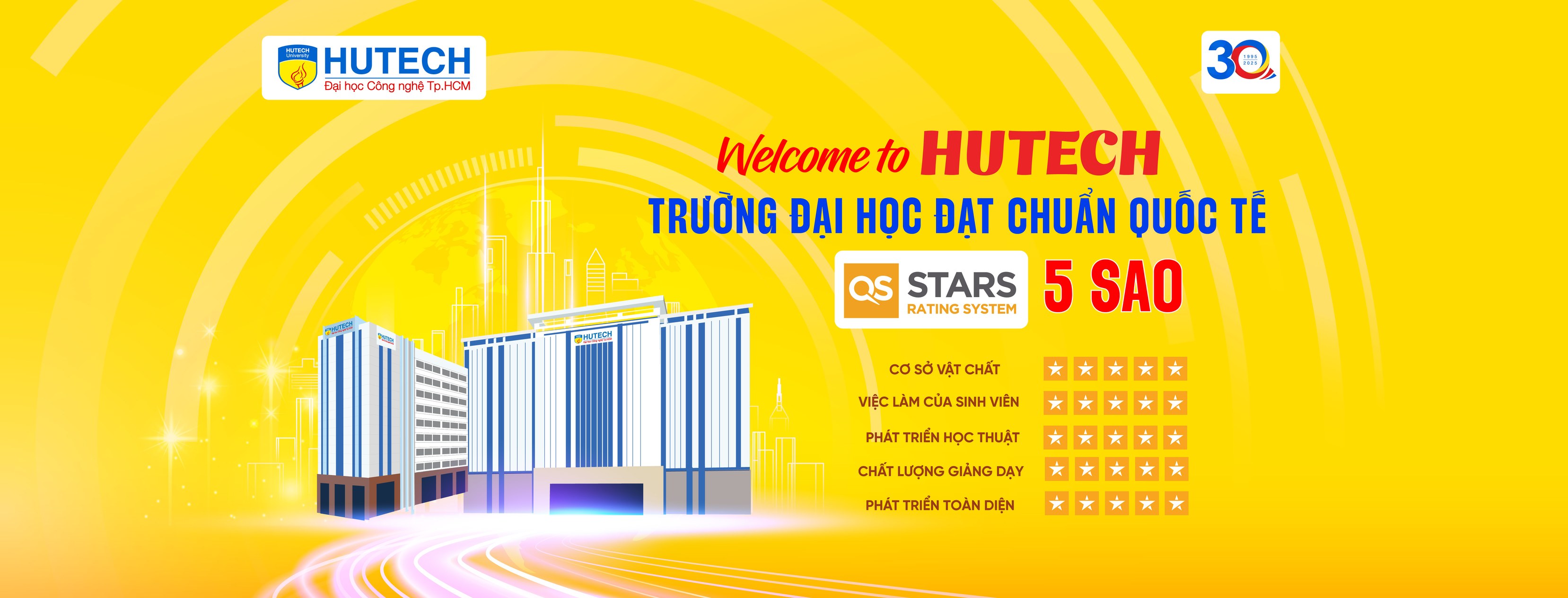 Cover image for Đại Học Công Nghệ Thành Phố Hồ Chí Minh (HUTECH)