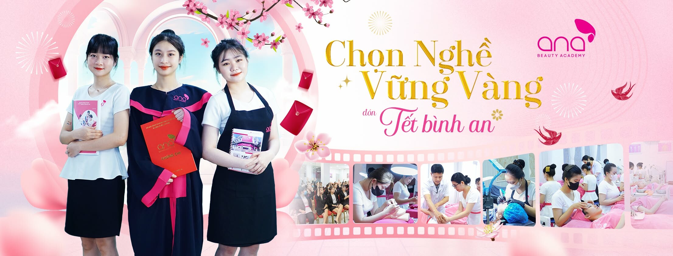 Cover image for Đào Tạo Ana Beauty Academy