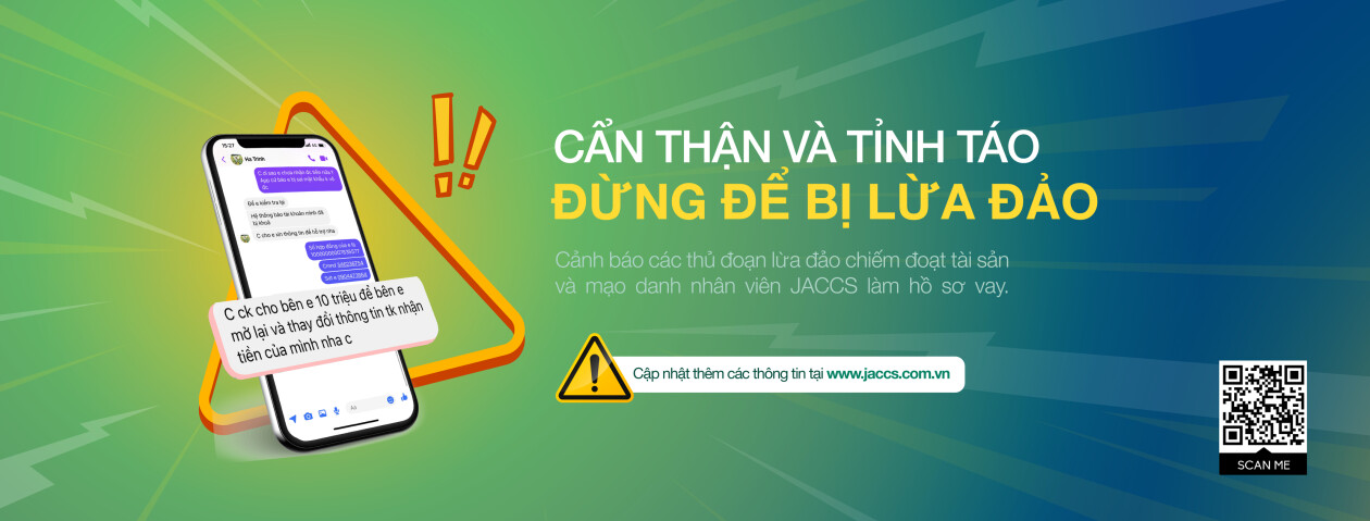 Cover image for Công ty tài chính TNHH MTV Quốc tế Việt Nam JACCS