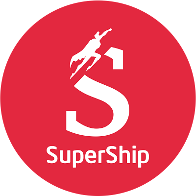 Logo Vận chuyển Dấu Chân Việt - SuperShip