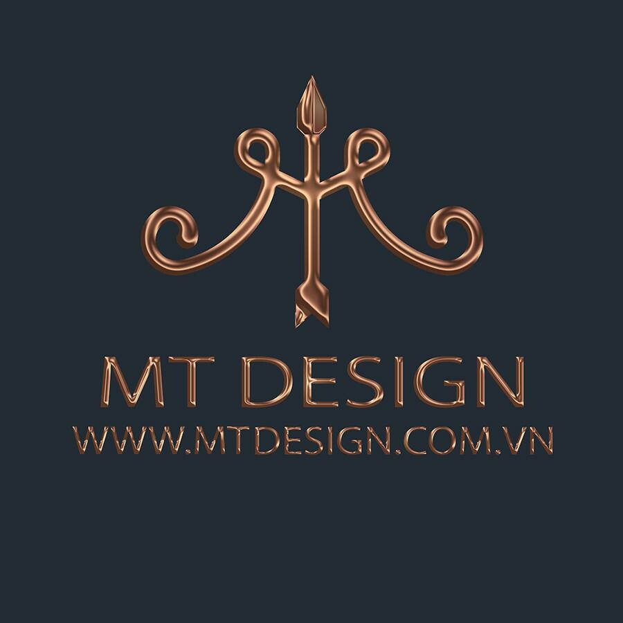 Logo MT Design & Architecture - Thiết kế MT