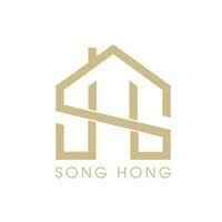 Logo Xây dựng thương mại và vật liệu Sông Hồng