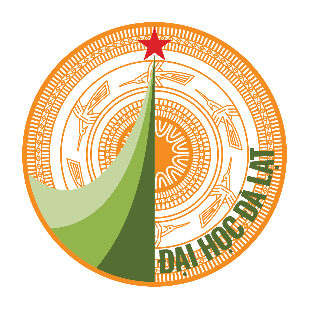 Logo Đại Học Đà Lạt (DLU)