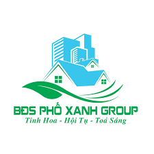 Logo Bất Động Sản Phố Xanh Group