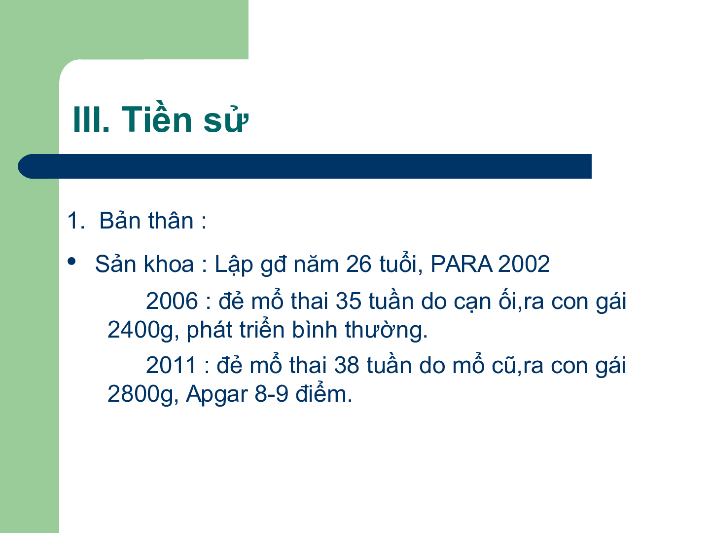 Bệnh án Nhiễm trùng hậu sản (trang 4)