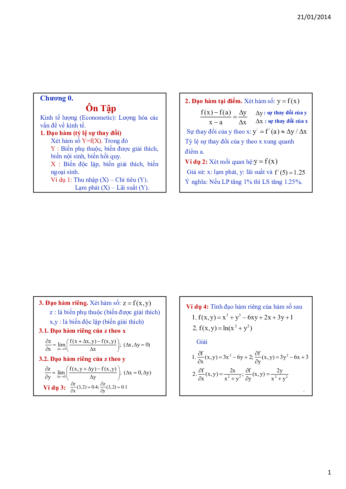 Bài giảng PPT (Power Point) học phần Kinh tế lượng | SLIDE | Đại học Tài chính - Marketing (trang 3)