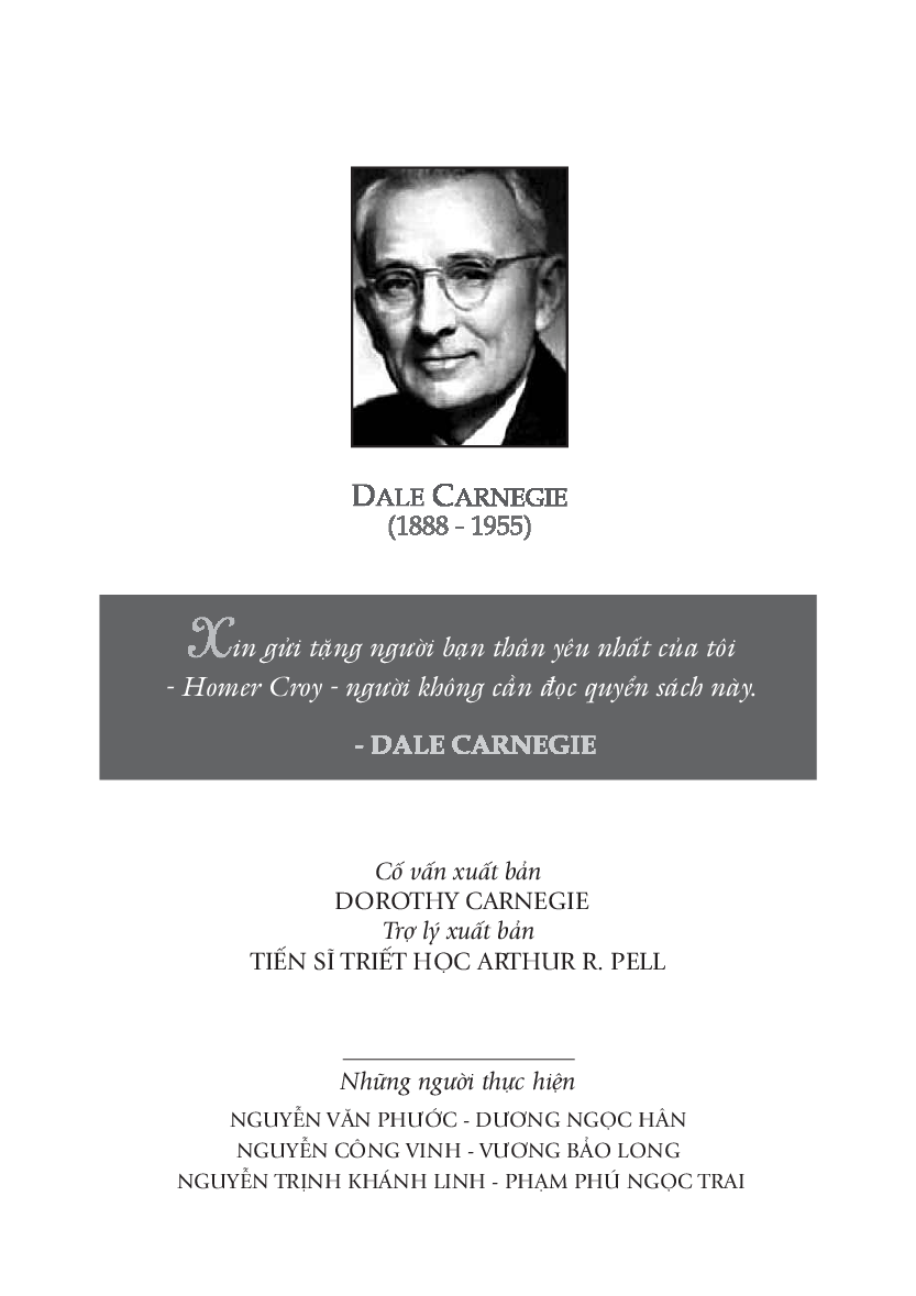 [ SÁCH ] Đắc nhân tâm | Dale Carnegie (trang 4)