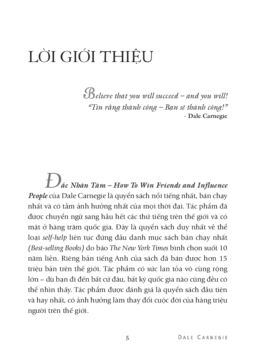 [ SÁCH ] Đắc nhân tâm | Dale Carnegie (trang 7)