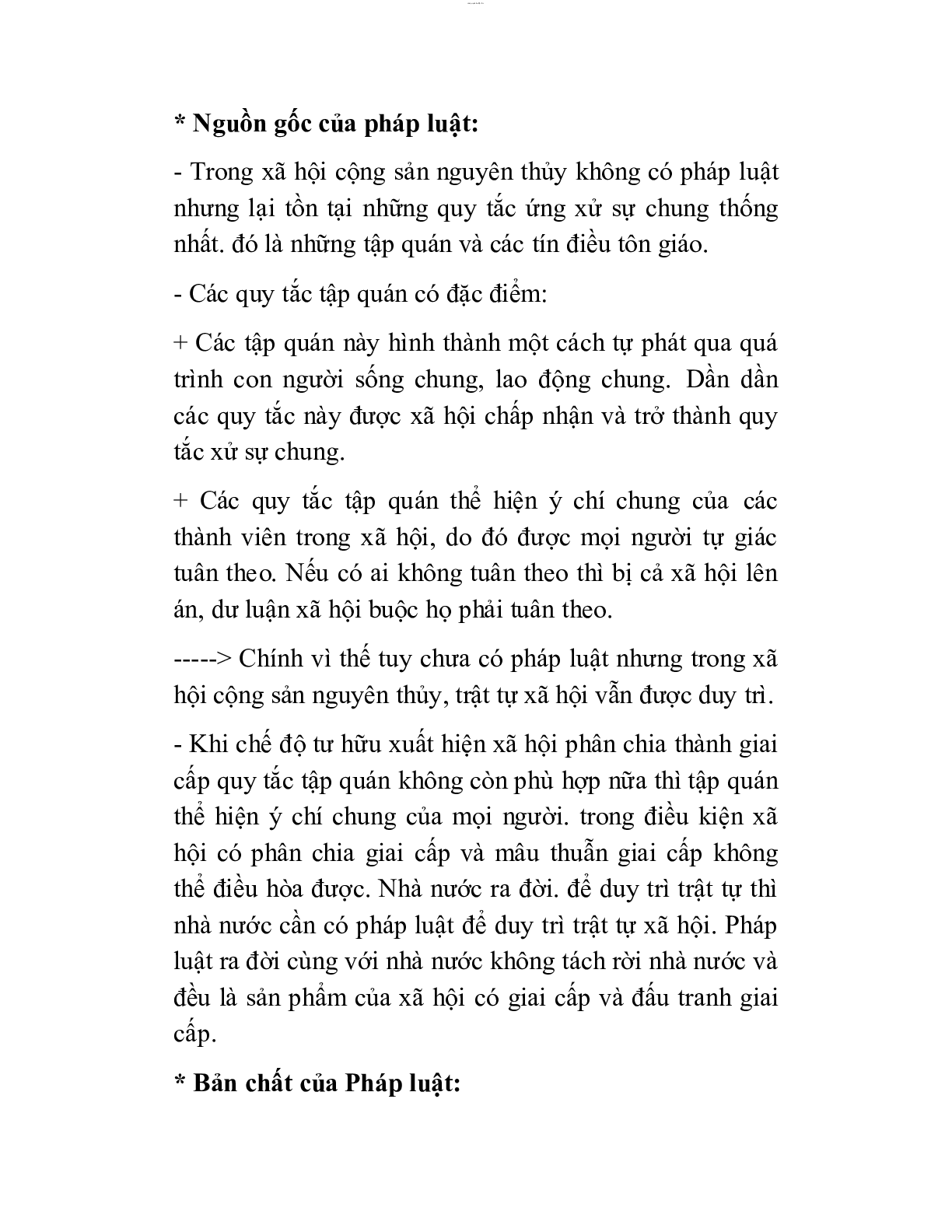 Đề cương ôn tập học phần Pháp luật đại cương | Tổng hợp nhiều trường đại học (trang 4)