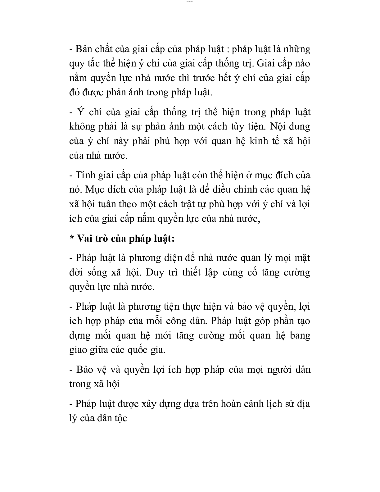 Đề cương ôn tập học phần Pháp luật đại cương | Tổng hợp nhiều trường đại học (trang 5)