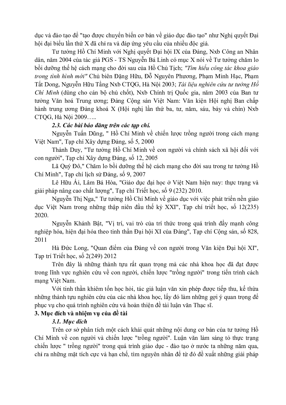 Mẫu tiểu luận Tư tưởng Hồ Chí Minh về con người | PDF | Trường Đại học Khoa Học Xã Hội Và Nhân Văn (trang 3)