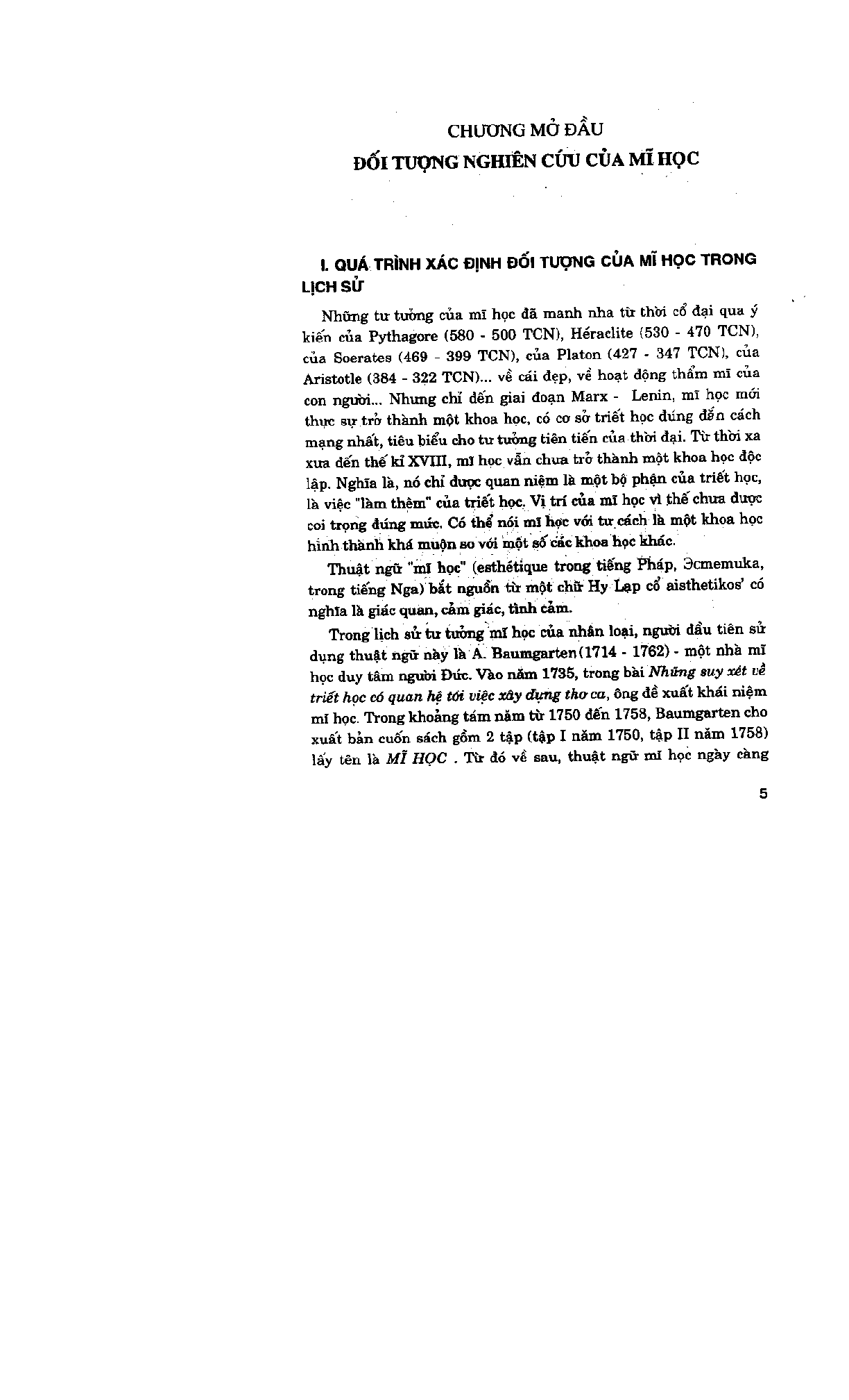 Giáo trình môn Mĩ học đại cương | PDF (2025) (trang 4)