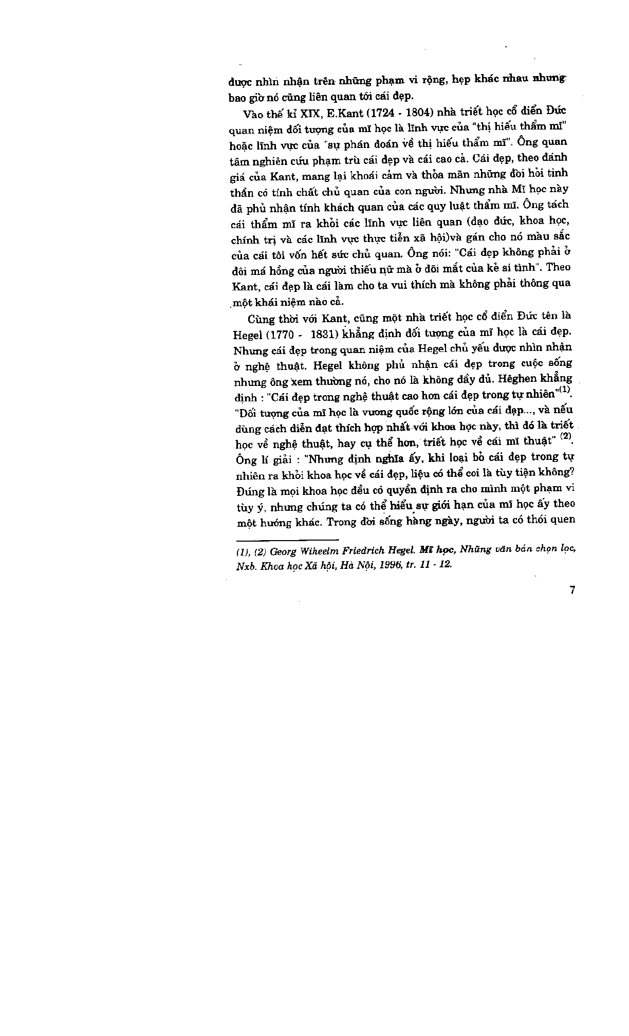 Giáo trình môn Mĩ học đại cương | PDF (2025) (trang 6)