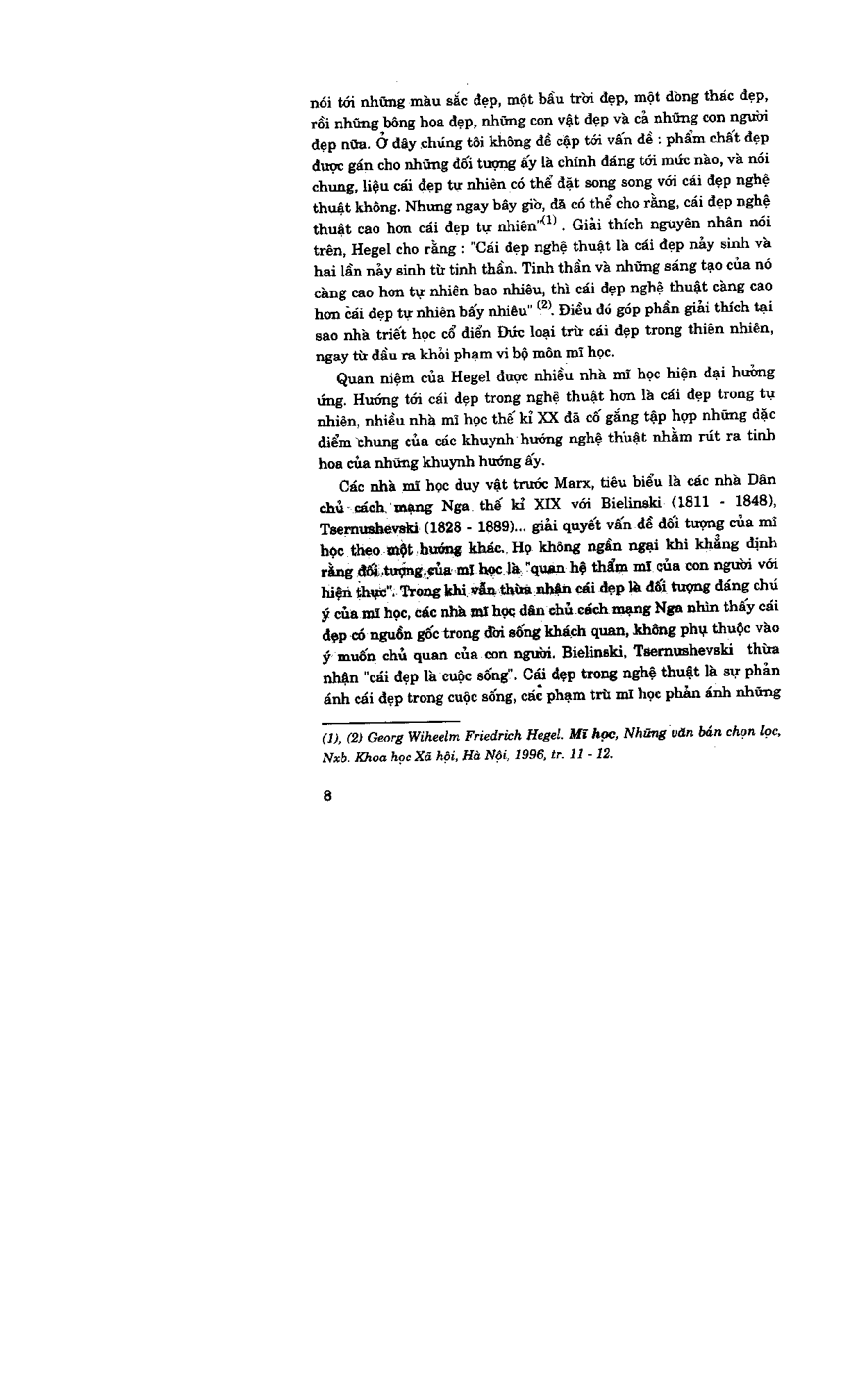 Giáo trình môn Mĩ học đại cương | PDF (2025) (trang 7)