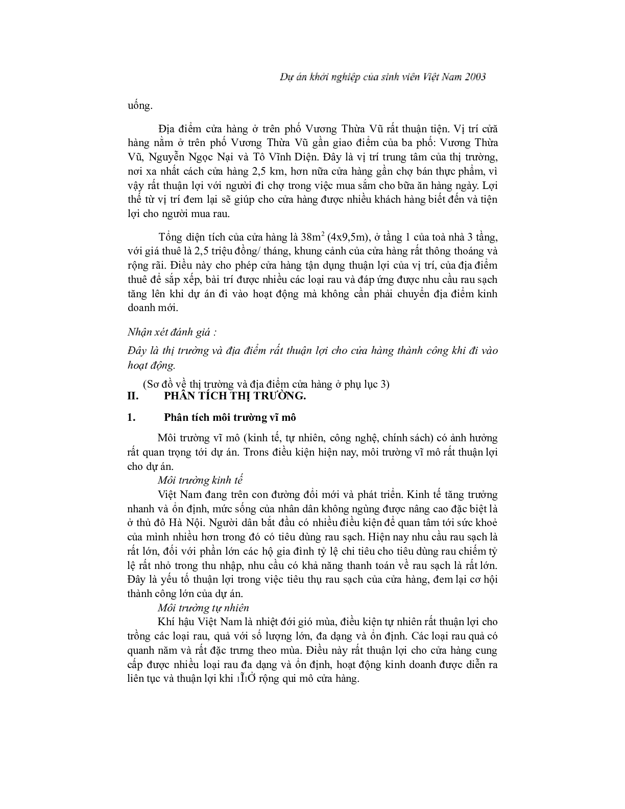 Đề án kinh doanh | PDF (trang 5)