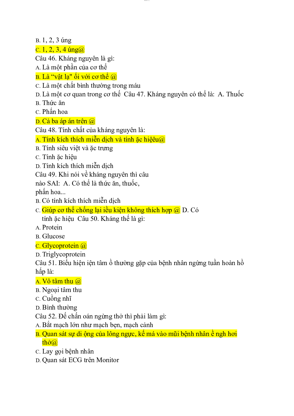 Trắc nghiệm điều dưỡng cơ bản | PDF (2025) (trang 8)