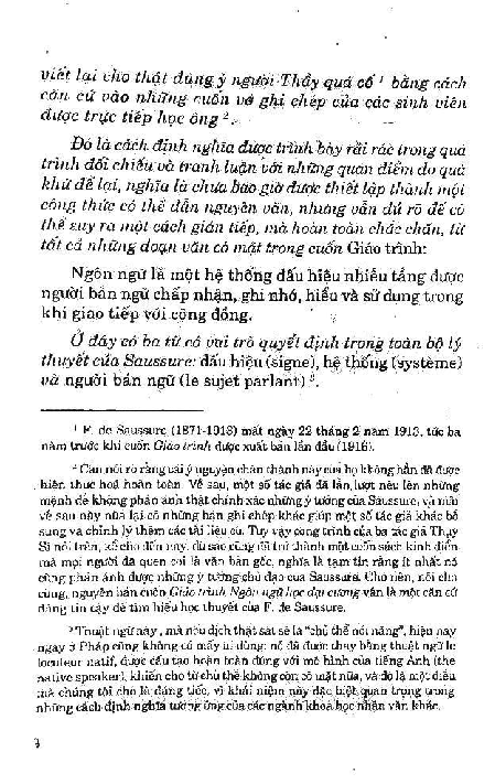 Giáo trình môn Ngôn ngữ học đại cương | PDF | Người dịch: Cao Xuân Hạo (trang 8)