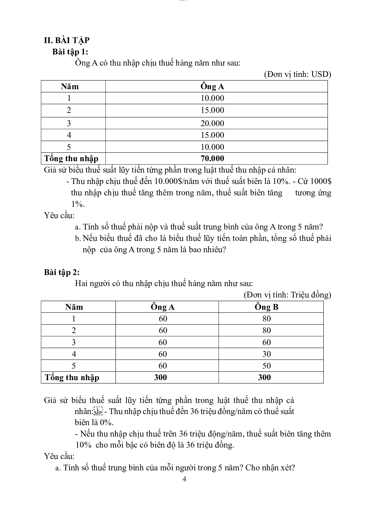 Câu hỏi bài tập Tài chính công | Học viện Ngân Hàng (2025) (trang 1)