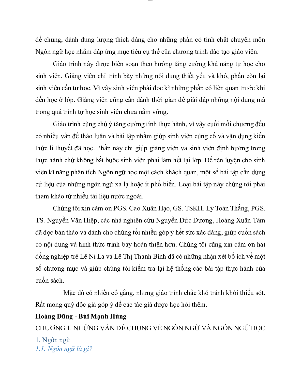 Giáo trình Dẫn luận ngôn ngữ học | Đại học Sư Phạm (2025) (trang 3)