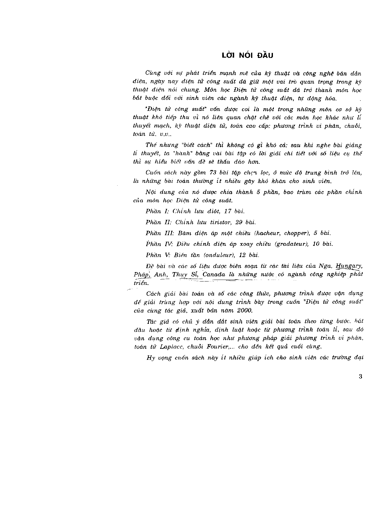 Ngân hàng Bài tập ĐIỆN TỬ CÔNG SUẤT (có lời giải) (2025) (trang 2)