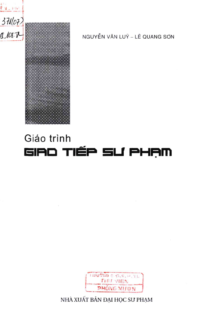 Giáo trình Giao tiếp Sư Phạm | Đại học Sư Phạm Hà Nội (trang 3)