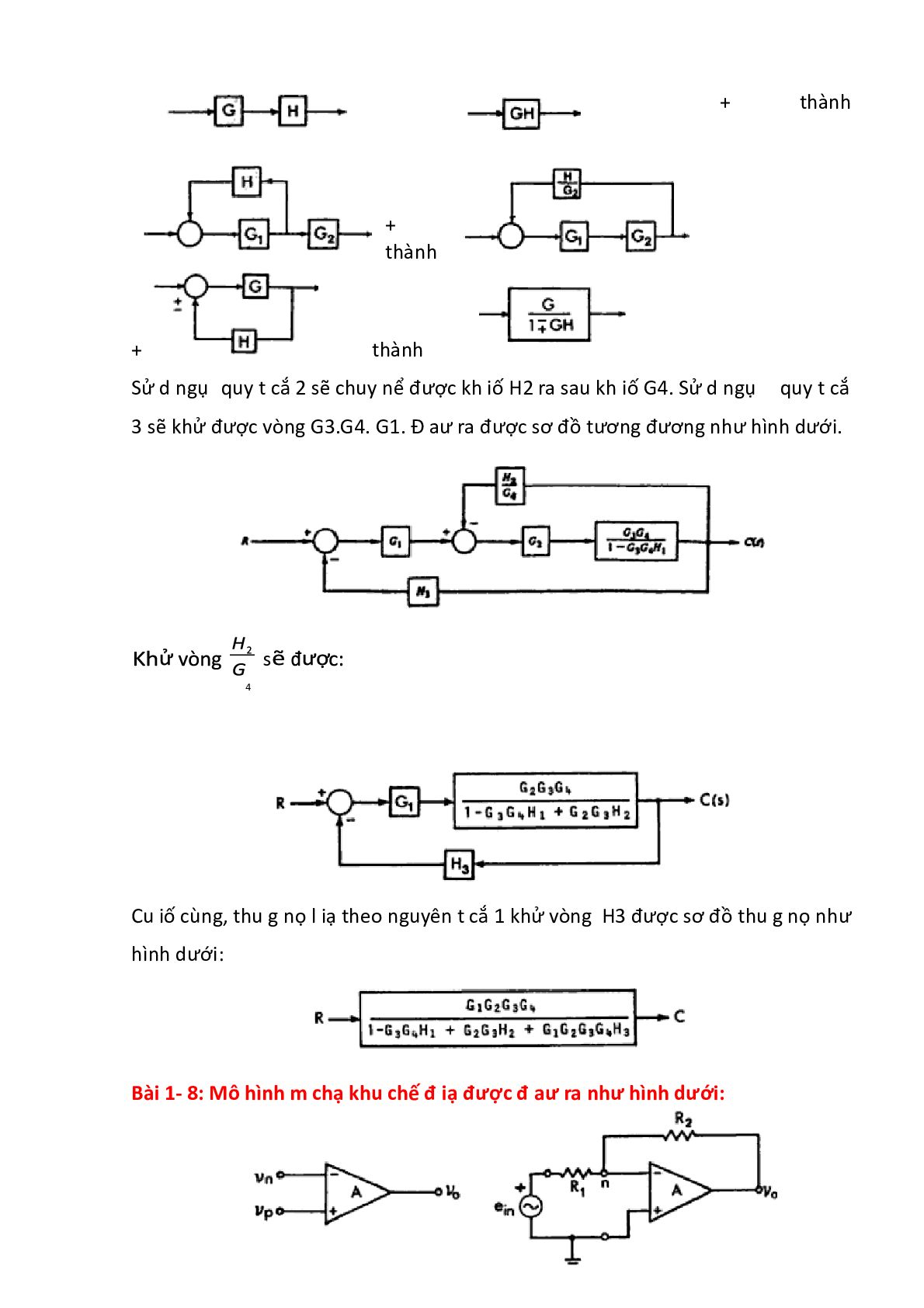 Ngân hàng bài tập môn Lý thuyết điều khiển tự động hay, hấp dẫn nhất | PDF (trang 5)