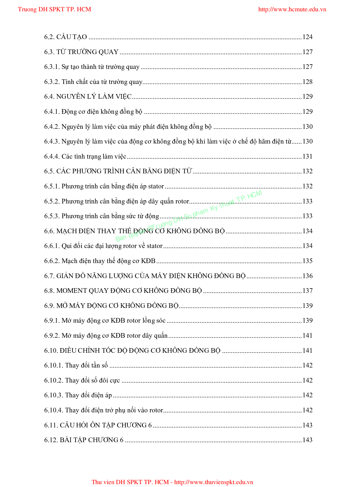 Giáo trình học phần Kỹ thuật điện | Trường Đại học Sư phạm kỹ thuật Thành phố Hồ Chí Minh (trang 7)