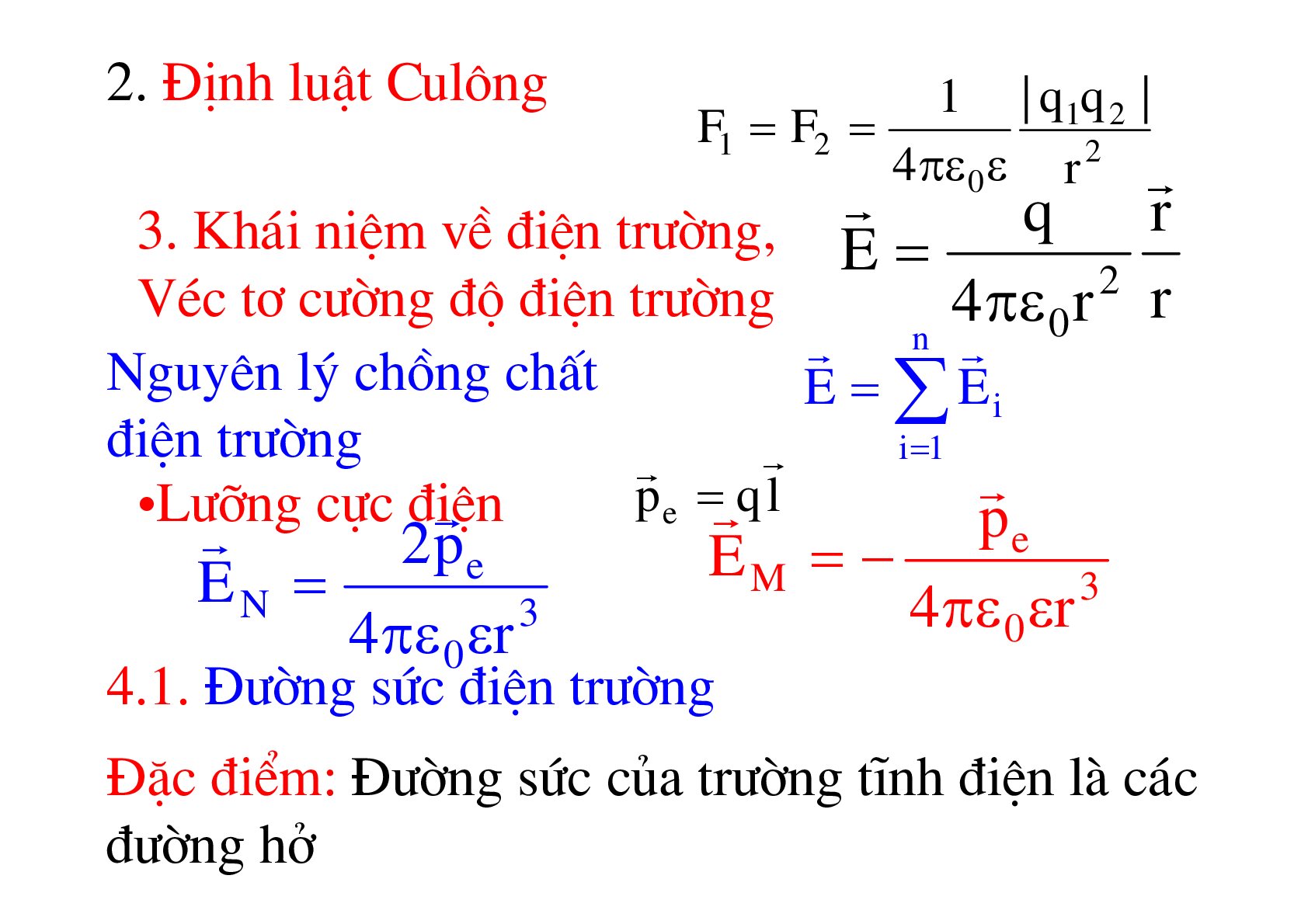 Bài giảng PPT (Power Point) học phần Vật lý đại cương 2 | SLIDE | Đại học Bách Khoa Hà (trang 8)