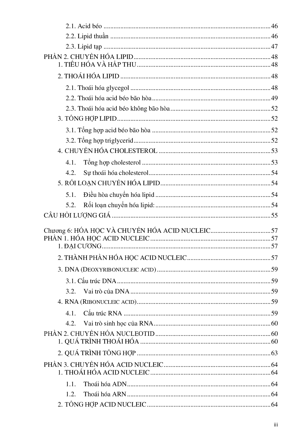 Giáo trình môn Hóa sinh | Trường Đại học Tây Đô (trang 6)