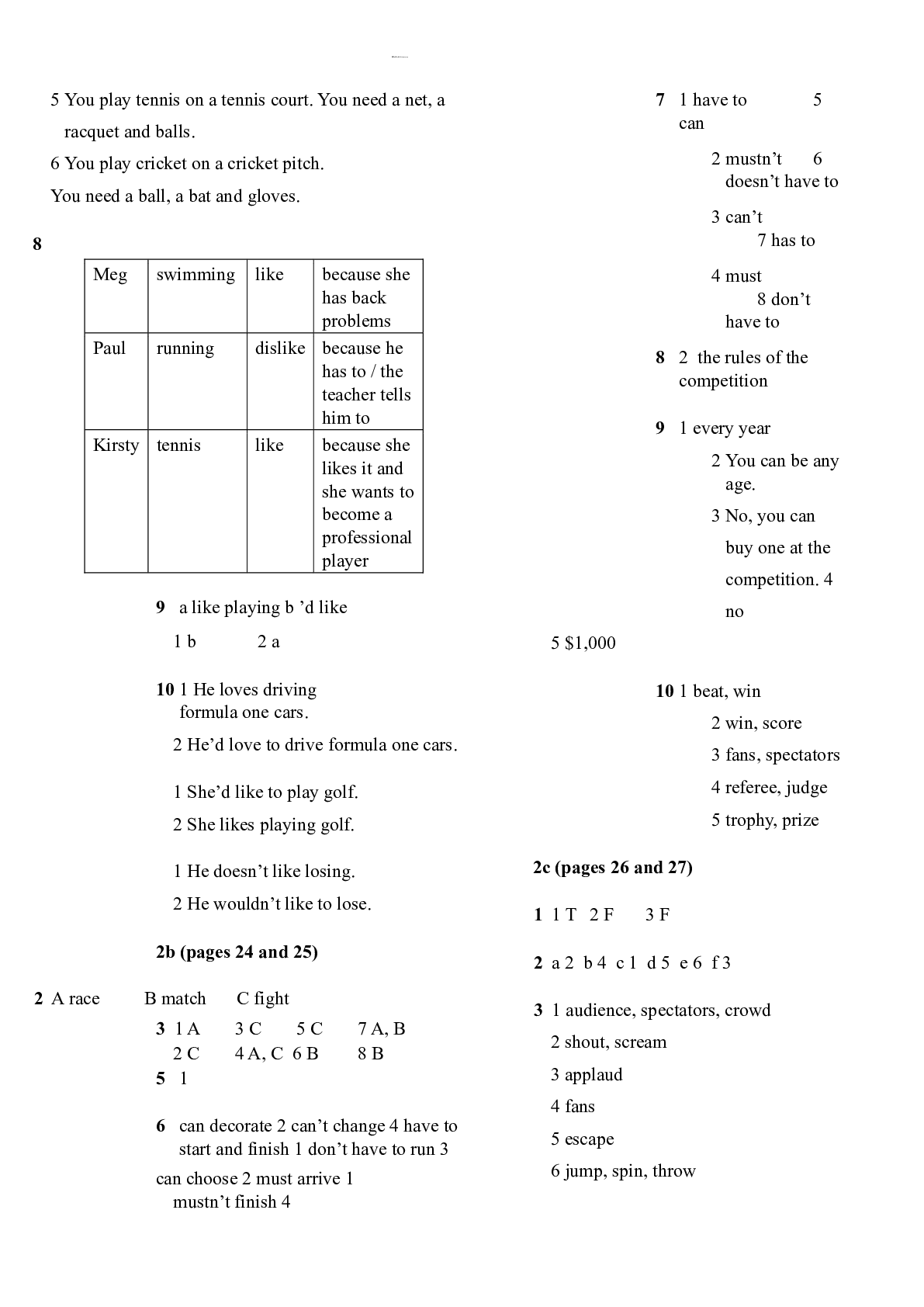 [ ĐÁP ÁN] Life student's book 2nd edition A2-B1 | PDF (trang 5)