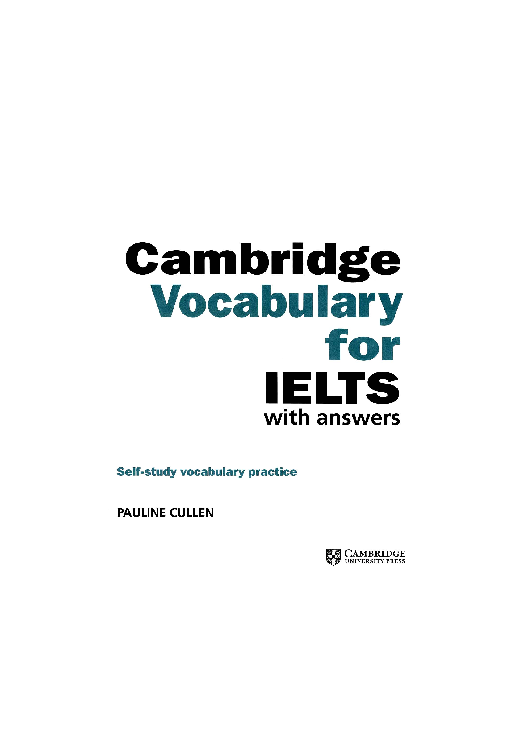 Sách Cambridge Vocabulary for IELTS PDF | Xem online, tải PDF miễn phí (trang 2)