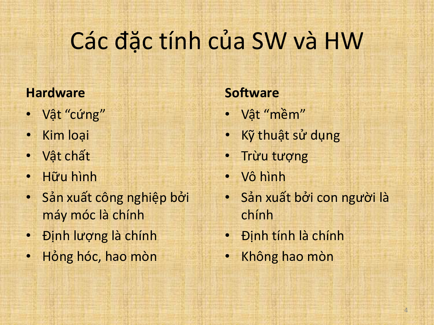 Bài giảng PPT (Power Point) học phần Nhập môn công nghệ phần mềm | SLIDE | Đại học Bách Khoa Hà Nội (trang 4)