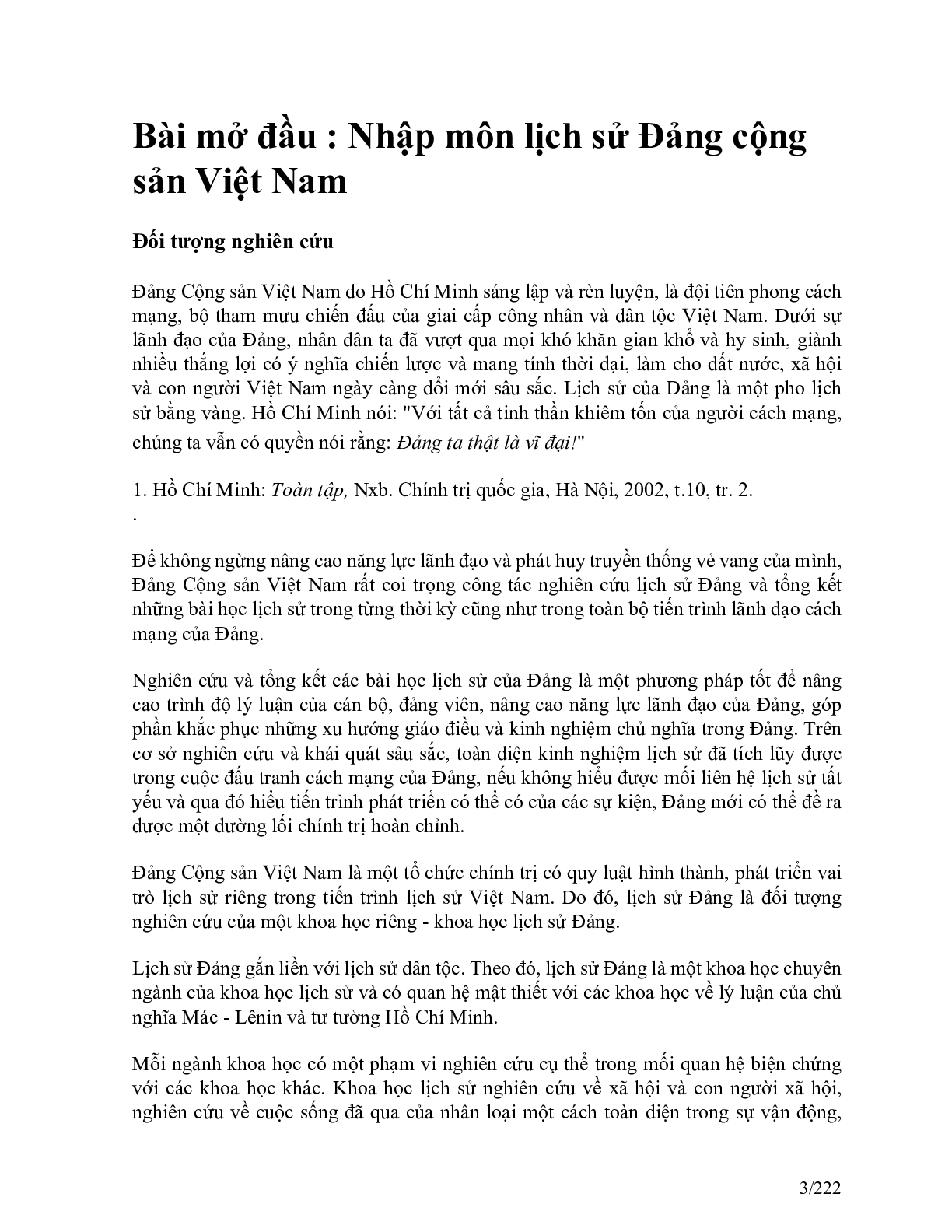 Giáo trình môn Lịch sử Đảng Cộng Sản Việt Nam | Đại học Bách Khoa Hà Nội (trang 5)