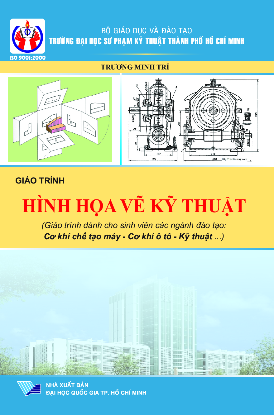 Giáo trình Hình họa vẽ kỹ thuật | Đại học Sư Phạm Kỹ thuật TP.Hồ Chí Minh (trang 1)