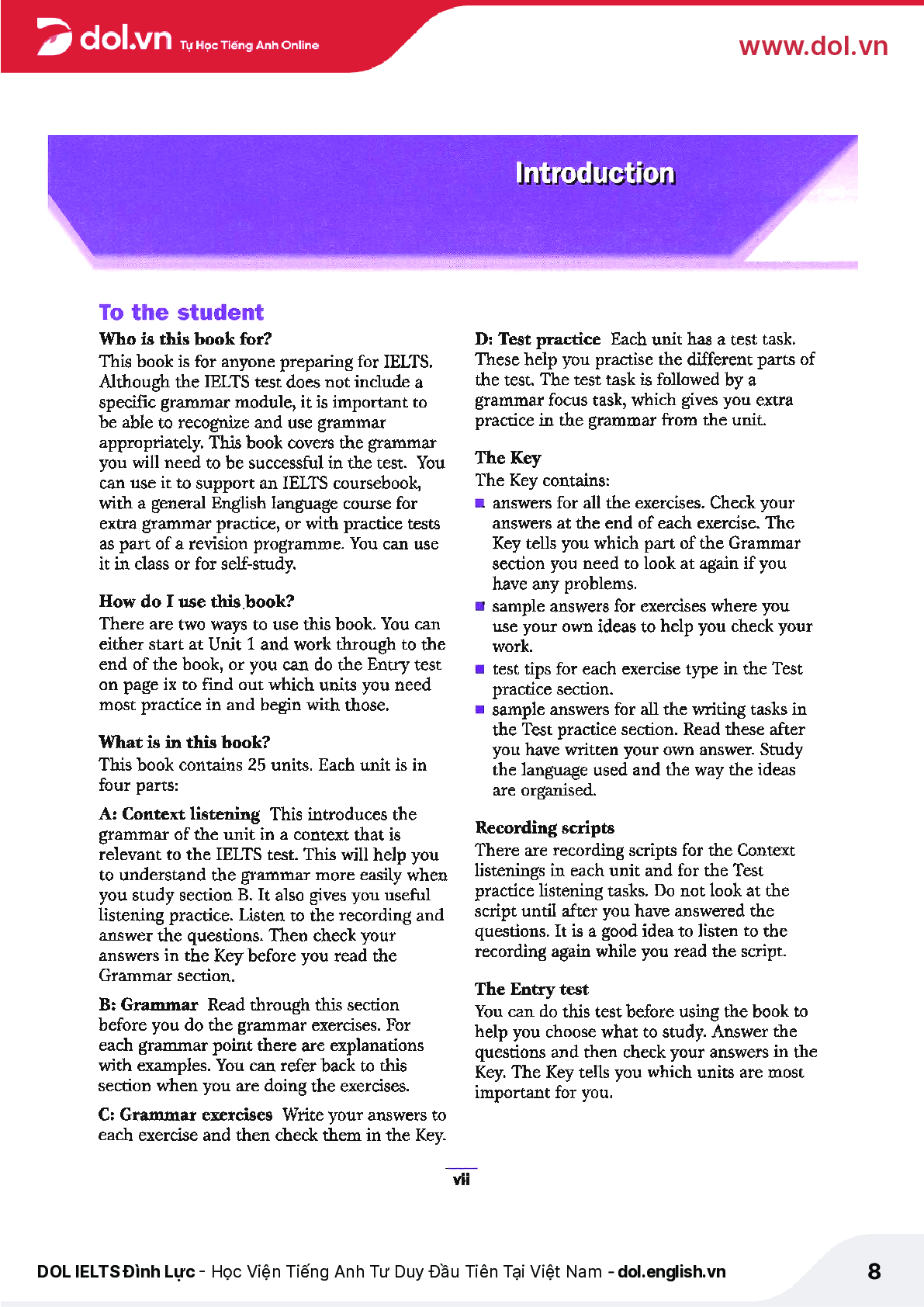 Sách Cambridge Grammar for IELTS pdf | Xem online, tải PDF miễn phí (trang 8)